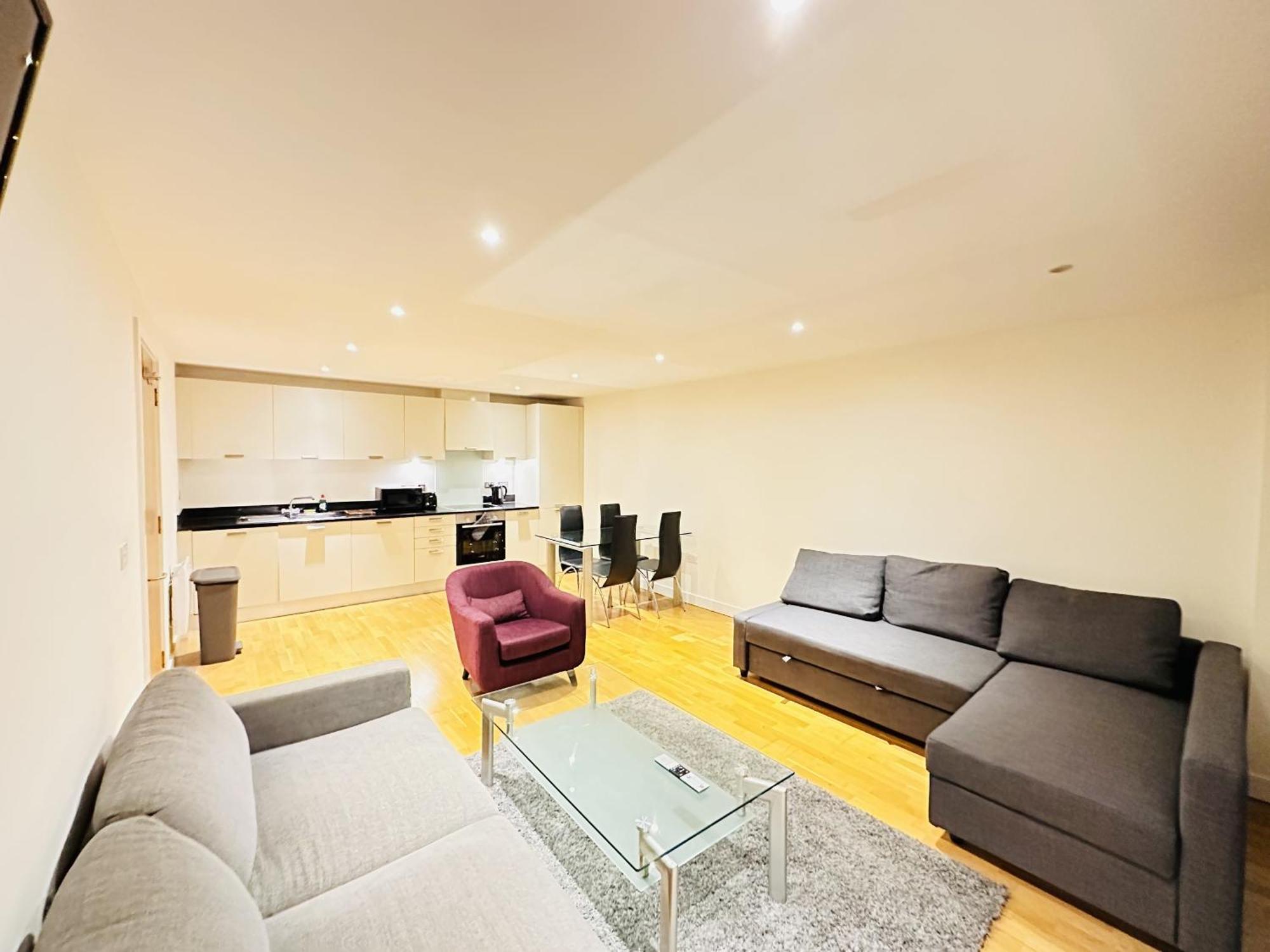 Cosy Modern Tower Bridge Apartment لندن الغرفة الصورة